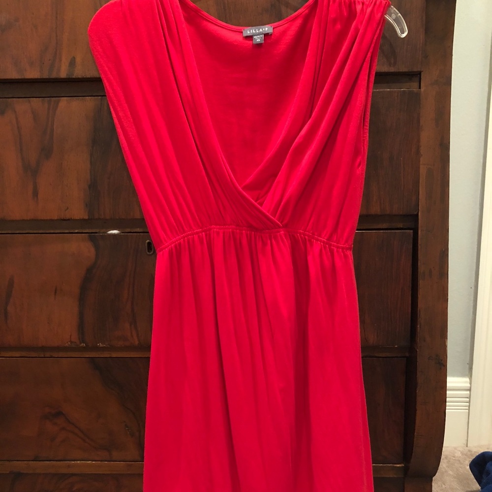 red lily p dress